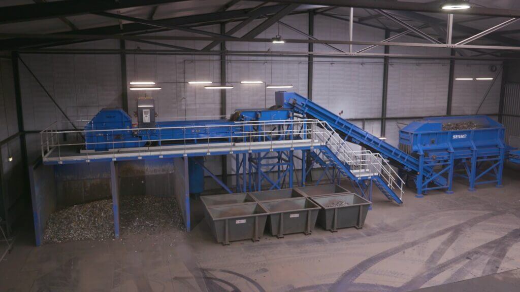 Steindert unisort Riwald Recycling hightech en circulair scheiding van ferrous en non-ferrous