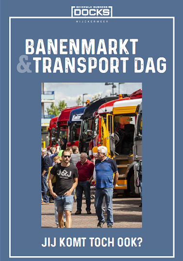 Transportdag en banenmarkt Beverwijk bij Riwald Recycling